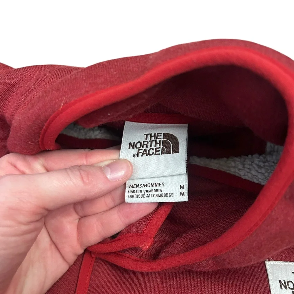 The North Face Mens Sherpa Patrol‎ Snap Pullover Red Gorpcore Hiking Medium
